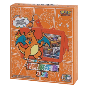 Pokémon Card Display Set Gift Box Charizard Chino