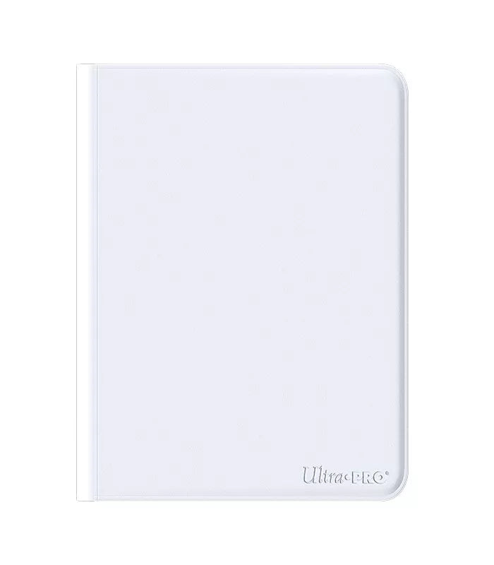 Carpeta con cremallera 12 bolsillos blanco Ultra Pro