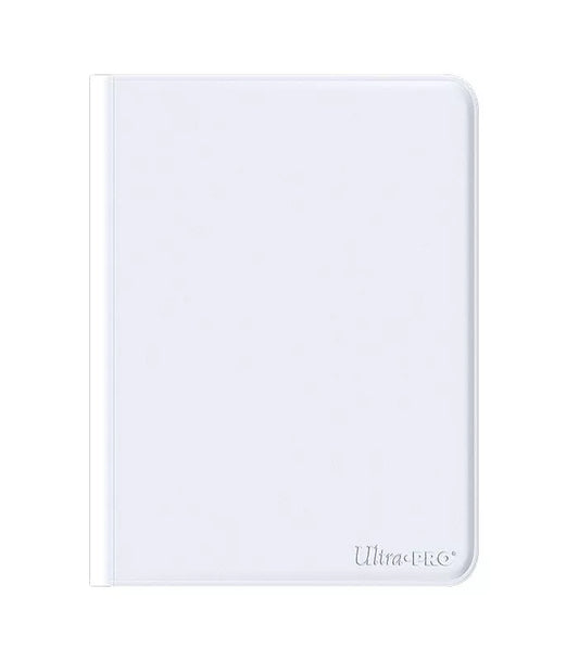 Carpeta con cremallera 12 bolsillos blanco Ultra Pro