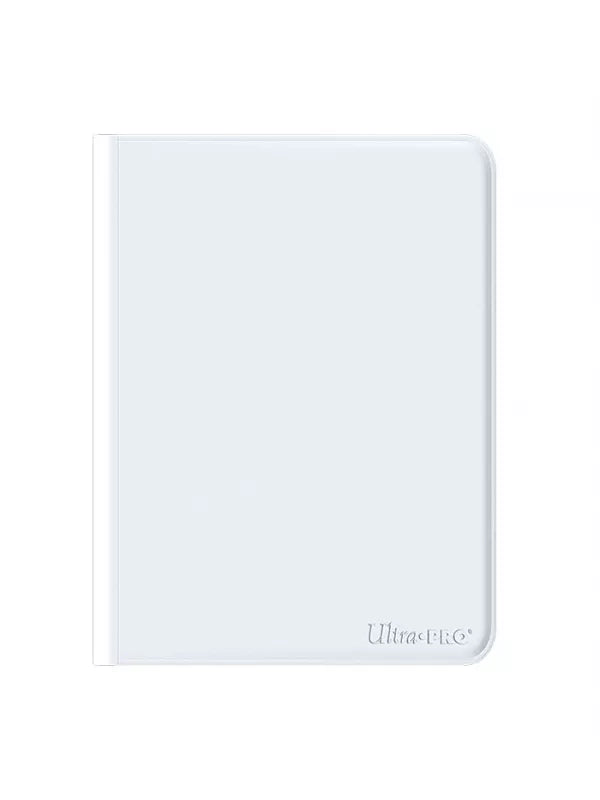 Carpeta con cremallera 9 bolsillos blanco Ultra Pro