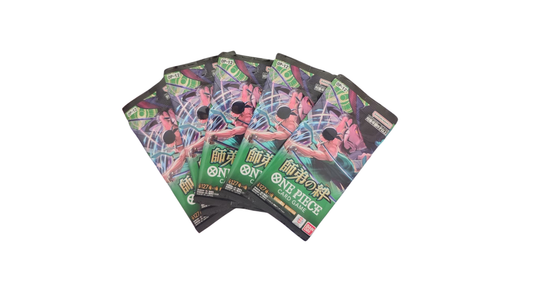 5 Sobres Legacy of the Master OP-12 Japones